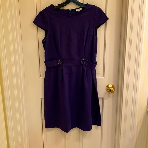 Shoshanna navy dress size 10 - Picture 1 of 3
